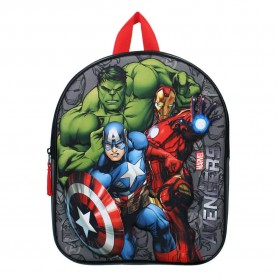раница,раници,vadobag,marvel,avengers,simply,special,3d,backpack,32,cm,grey,(multicolor)