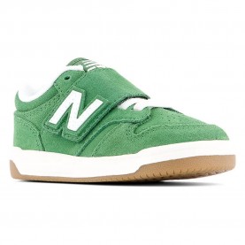Маратонки New balance 480 Hook & Loop Wide trainers - White / SA (Green) маратонки,детски,маратонки,new,balance,480,hook,&,loop,wide,trainers,white,sa,(green)