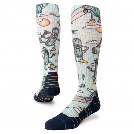 чорапи,мъжки,чорапи,stance,feeling,pickled,mid,poly,snow,socks,white,blue,(multi)