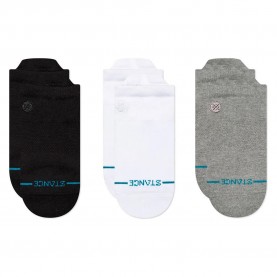 чорапи,мъжки,чорапи,stance,icon,low,tab,socks,3,pairs,multicolor,(black)