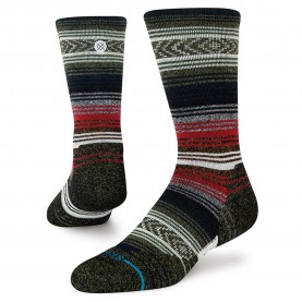 чорапи,мъжки,чорапи,stance,mid,wool,crew,socks,black,red,(black)