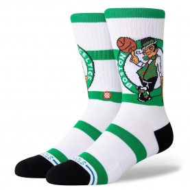 Чорапи Stance Prep Bos socks - White (Green) чорапи,мъжки,чорапи,дамски,чорапи,stance,prep,bos,socks,white,(green)