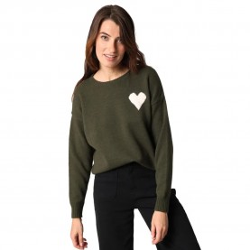 блуза,дамски,пуловери,дамски,плетени,дрехи,deeluxe,adonis,sweater,green,(dark,khaki)