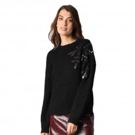 блуза,дамски,пуловери,дамски,плетени,дрехи,deeluxe,nadita,sweater,black