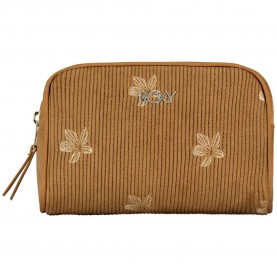 Roxy Feeling Emby pencil case - Brown (Woodsmoke) канцеларски,принадлежности,roxy,feeling,emby,pencil,case,brown,(woodsmoke)