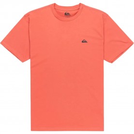 тениска,мъжки,тениски,quiksilver,basic,short,sleeve,t,shirt,mineral,red,(orange)