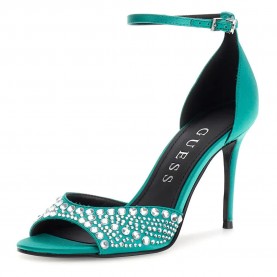 сандали,дамски,сандали,и,чехли,guess,levvise,heel,sandals,green