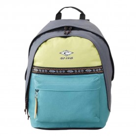 Раница Rip curl Double Dome 24L Blocker backpack - Grey (Lime) раница,раници,rip,curl,double,dome,24l,blocker,backpack,grey,(lime)
