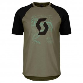 тениска,мъжки,тениски,scott,icon,raglan,short,sleeve,t,shirt,hay,green,black,(green)