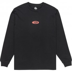Тениска Quiksilver Evo Heaven Like long sleeve T-shirt - Black (Black) тениска,мъжки,тениски,quiksilver,evo,heaven,like,long,sleeve,t,shirt,black,(black)