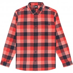 риза,с,дълъг,ръкав,мъжки,ризи,quiksilver,motherfly,plaid,long,sleeve,shirt,mineral,red,(red)