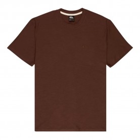 тениска,мъжки,тениски,quiksilver,slub,roundneck,short,sleeve,t,shirt,chocolate,brown,(brown)