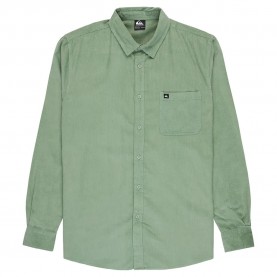 риза,с,дълъг,ръкав,мъжки,ризи,quiksilver,smoke,trail,cord,long,sleeve,shirt,granite,green,(green)
