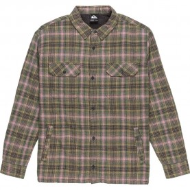 риза,с,дълъг,ръкав,мъжки,ризи,quiksilver,venture,long,sleeve,shirt,green,(indian,ink)