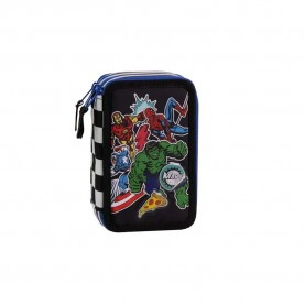 канцеларски,принадлежности,cerdá,avengers,pencil,case,black,(multicolor)