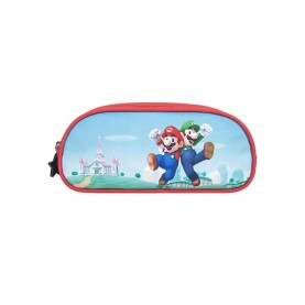 канцеларски,принадлежности,toybags,super,mario,triple,pencil,case,multicolor