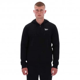 блуза,мъжки,пуловери,reebok,classics,colton,small,logo,full,zip,sweatshirt,black