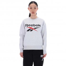 блуза,дамски,блузи,reebok,classics,reagan,oversized,sweatshirt,silver,marl