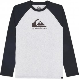 тениска,детски,тениски,quiksilver,ev,omni,logo,raglan,long,sleeve,t,shirt,athletic,heather,(grey)
