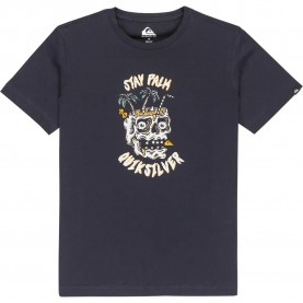 Тениска Quiksilver Ev Stay Palm short sleeve T-shirt - Dark Navy тениска,детски,тениски,quiksilver,ev,stay,palm,short,sleeve,t,shirt,dark,navy