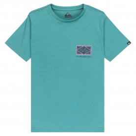 тениска,детски,тениски,quiksilver,evo,crisis,short,sleeve,t,shirt,deep,sea,(green,blue)