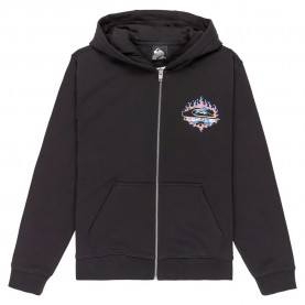 блуза,детски,блузи,quiksilver,graphic,full,zip,sweatshirt,black