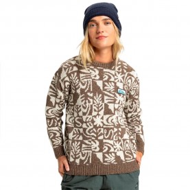 блуза,детски,блузи,quiksilver,hall,city,sweater,sweatshirt,chocolate,brown,desert,(brown)