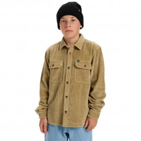 Quiksilver Venture Cord shirt - Brown (Sponge) детски,ризи,quiksilver,venture,cord,shirt,brown,(sponge)