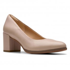 обувки,дамски,обувки,clarks,shoes,freva55,court,heel,shoes,beige