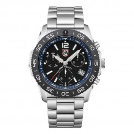 часовник,часовници,luminox,xs.3143.m,pacific,diver,chronograph,3140,series,44mm,watch,silver