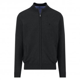 блуза,мъжки,пуловери,fynch,hatton,1514212,full,zip,sweater,black