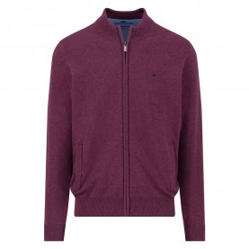 блуза,мъжки,пуловери,fynch,hatton,1514212,full,zip,sweater,deep,merlot,(purple)