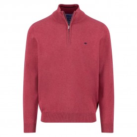 блуза,мъжки,пуловери,fynch,hatton,1514215,half,zip,sweater,berry,(red)