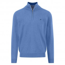 блуза,мъжки,пуловери,fynch,hatton,1514215,half,zip,sweater,crystal,blue,(blue)