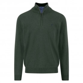 блуза,мъжки,пуловери,fynch,hatton,1514215,half,zip,sweater,dark,ivy,(green)