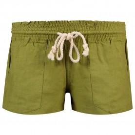 Къси панталони Roxy Oceanside shorts - Green (Loden Green) къси,панталони,дамски,панталони,roxy,oceanside,shorts,green,(loden,green)