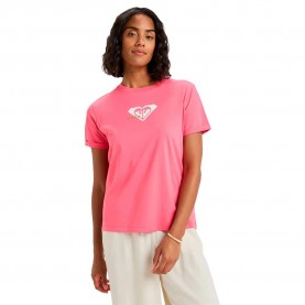 Тениска Roxy Vl Oceanregular Corpo short sleeve T-shirt - Honey Suckle (Pink) тениска,дамски,тениски,roxy,vl,oceanregular,corpo,short,sleeve,t,shirt,honey,suckle,(pink)