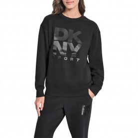 Блуза DKNY DW5800052 sweatshirt - Black блуза,дамски,блузи,dkny,dw5800052,sweatshirt,black