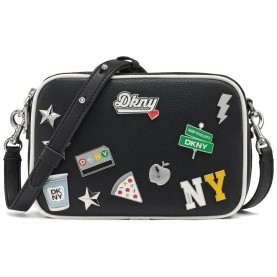 чанта,всички,чанти,dkny,nell,camera,bag,black,marshmallow