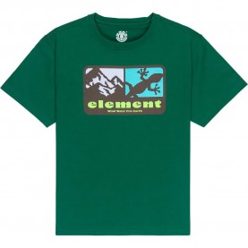 Тениска Element Memory short sleeve T-shirt - Green (Dark Green) тениска,мъжки,тениски,дамски,тениски,element,memory,short,sleeve,t,shirt,green,(dark,green)
