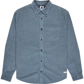 риза,с,дълъг,ръкав,мъжки,ризи,element,button,down,corduroy,regular,fit,long,sleeve,shirt,blue,mirage