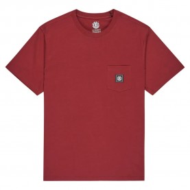 тениска,мъжки,тениски,element,icon,label,pocket,short,sleeve,t,shirt,red,(zinfandel)
