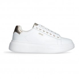 маратонки,дамски,маратонки,liu·jo,babol,01,trainers,tumbled,leather,meta,white,light,gold,(white)