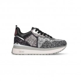 маратонки,дамски,маратонки,liu·jo,liu,jo,maxi,wonder,01,trainers,glitter,silver,amarone,(silver)