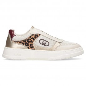 маратонки,дамски,маратонки,liu·jo,me,05,trainers,metallic,calf,leathe,milk,leopard,light,gold,(white)