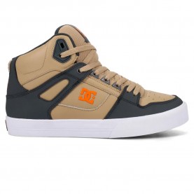 високи,кецове,мъжки,маратонки,dc,shoes,pure,high,top,wc,trainers,brown,(grey,tan,orange)