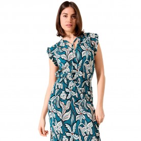 дамски,блузи,дамски,ризи,garcia,g50222,sleeveless,blouse,blue,lagoon,(blue)