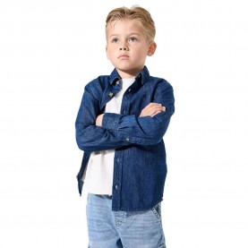 риза,с,дълъг,ръкав,детски,ризи,garcia,i55631,long,sleeve,shirt,light,used
