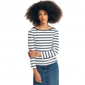 тениска,дамски,тениски,nautica,27k205,3,4,sleeve,t,shirt,white