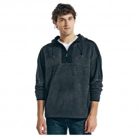 блуза,мъжки,пуловери,nautica,kr2772,half,zip,sweatshirt,grey,(dark,grey)